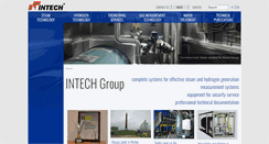 Desktop Screenshot of intech.eu