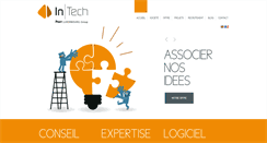 Desktop Screenshot of intech.lu