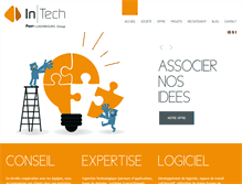 Tablet Screenshot of intech.lu